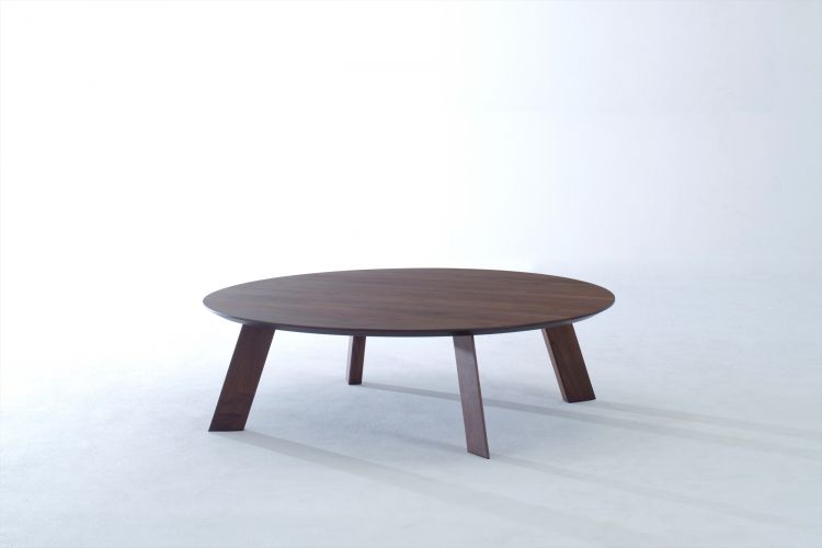 BALIN FLOOR / ROUND Walnut Natural