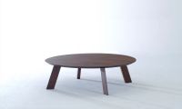 BALIN FLOOR / ROUND Walnut Natural