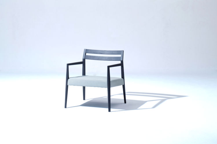 LOWEL LOUNGE / Oak Black Front LOWEL LOUNGE / Oak Black Front