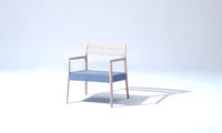 LOWEL LOUNGE / Oak Chalk Front
